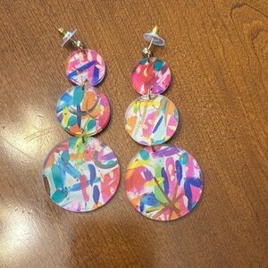 Colorful Abstract Earrings